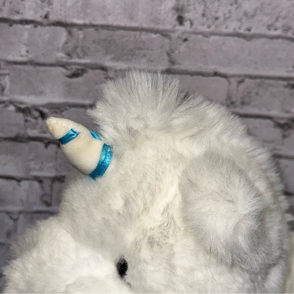 World’s Softest 10 in. White Unicorn Stuffed Animal Plush for Baby Toddler Kids - Picture 3 of 15
